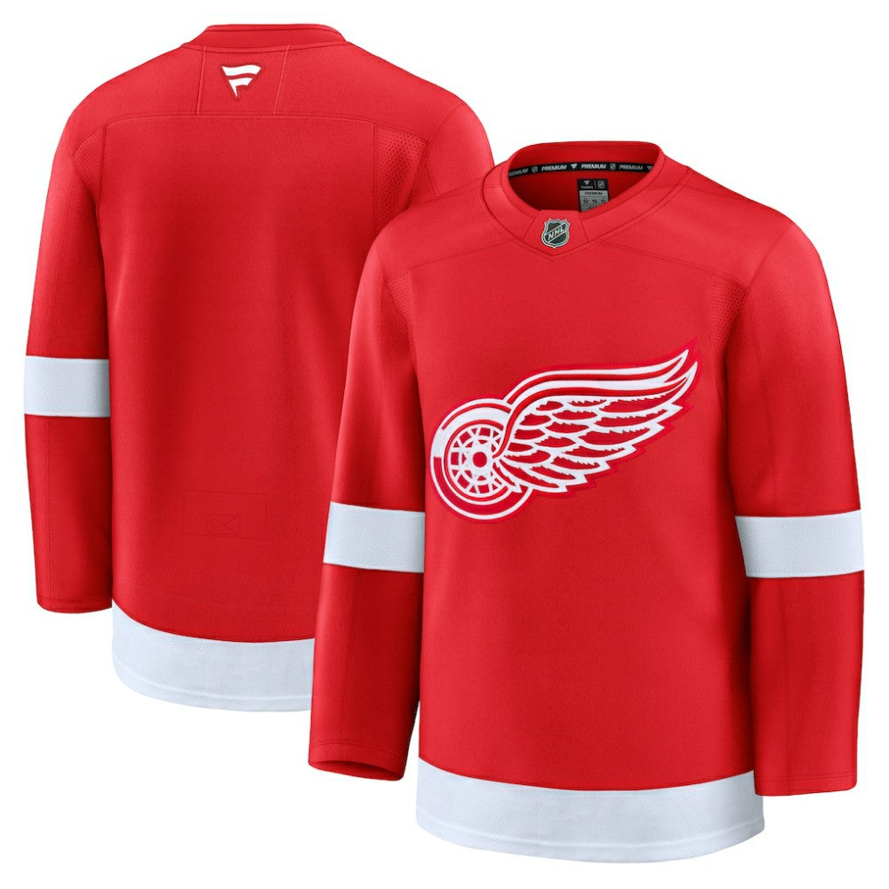 NHL Red Detroit Red Wings Fanatics Home Premium Jersey