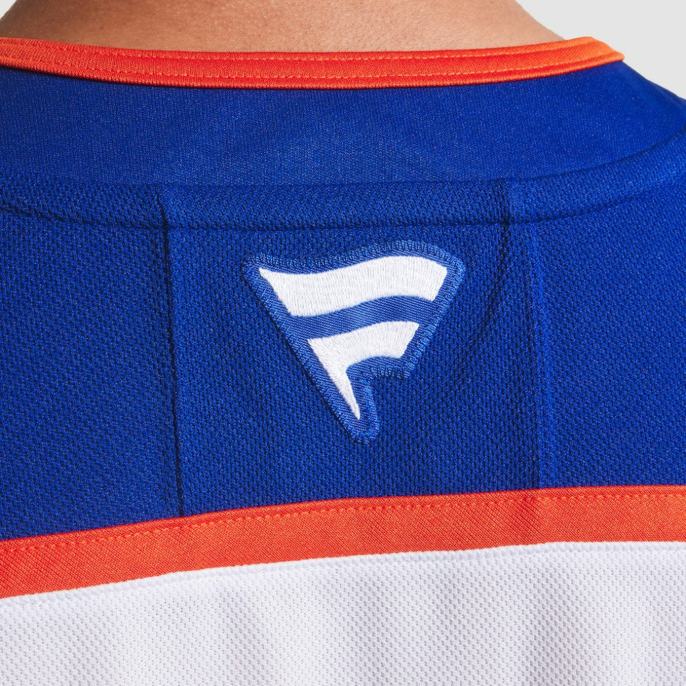 NHL White Edmonton Oilers Fanatics Away Premium Jersey