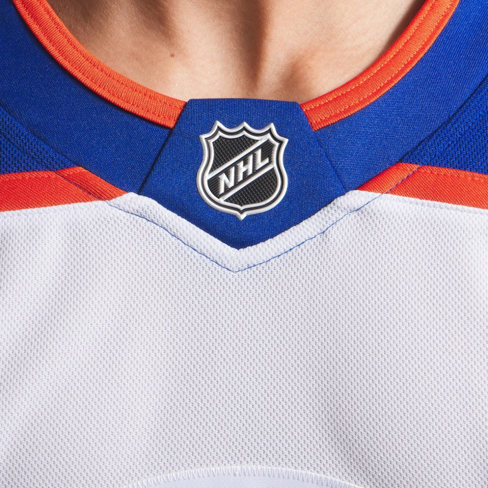 NHL White Edmonton Oilers Fanatics Away Premium Jersey