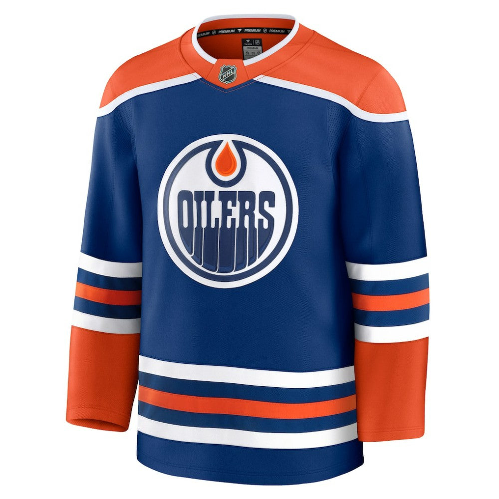 NHL Royal Edmonton Oilers Fanatics Home Premium Jersey