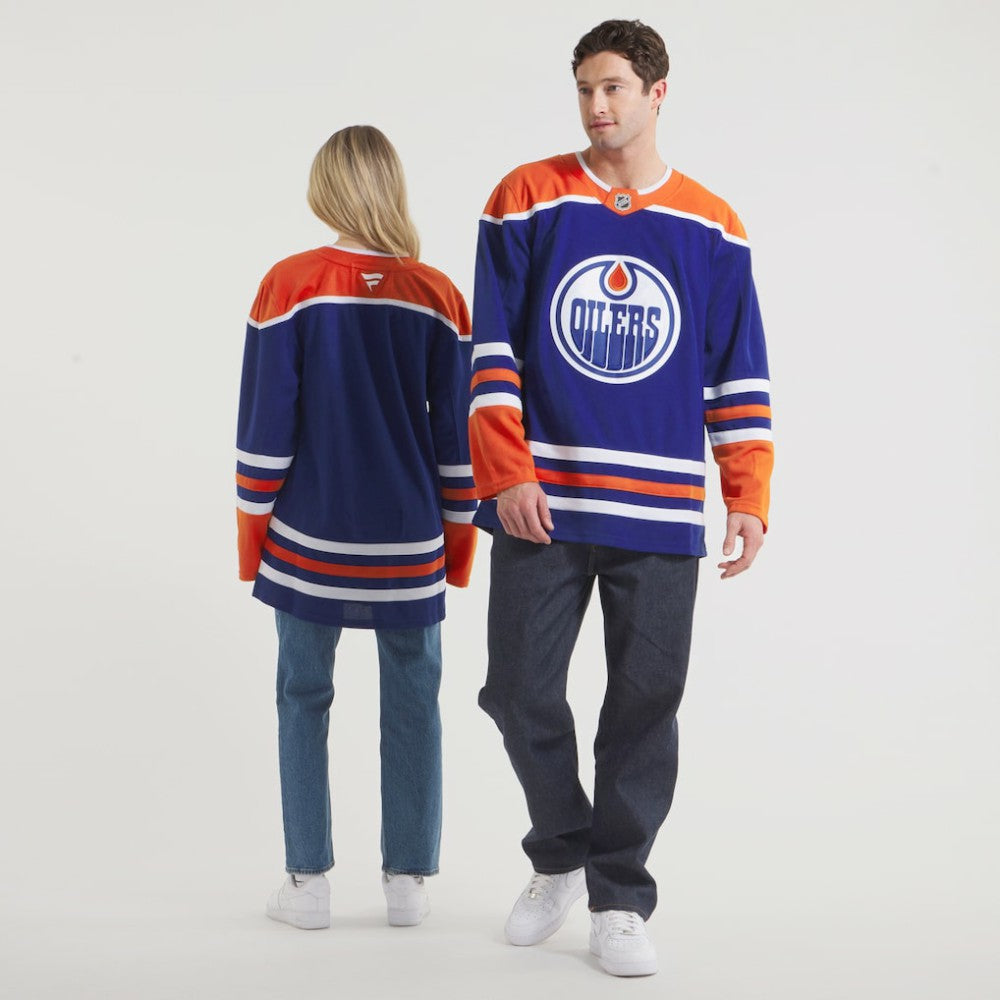 NHL Royal Edmonton Oilers Fanatics Home Premium Jersey