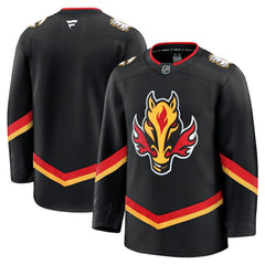 NHL Black Calgary Flames Fanatics Alternate Premium Jersey