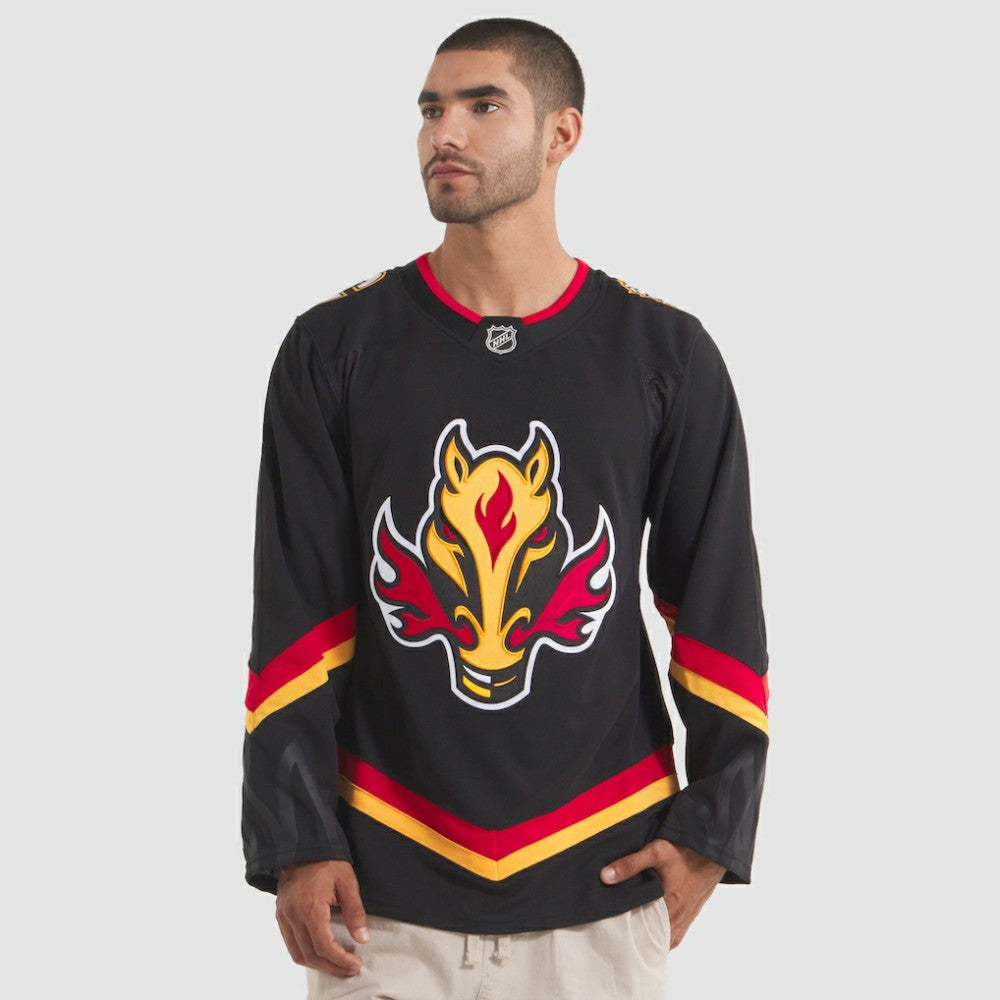 NHL Black Calgary Flames Fanatics Alternate Premium Jersey