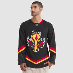 NHL Black Calgary Flames Fanatics Alternate Premium Jersey