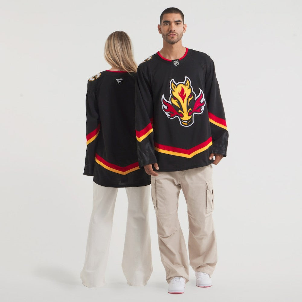NHL Black Calgary Flames Fanatics Alternate Premium Jersey