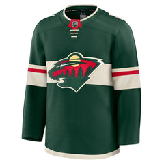 NHL Green Minnesota Wild Fanatics Home Premium Jersey