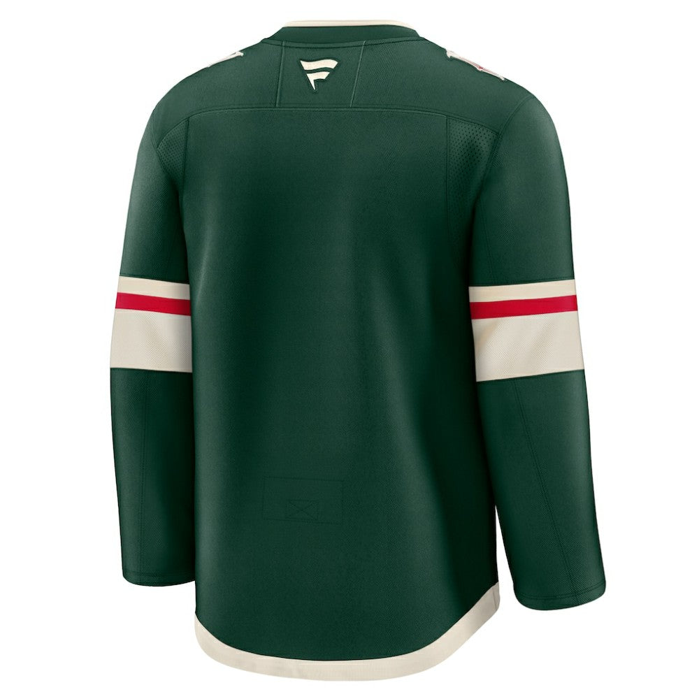 NHL Green Minnesota Wild Fanatics Home Premium Jersey