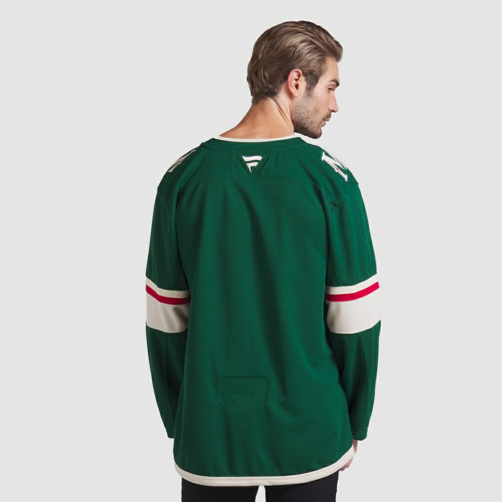 NHL Green Minnesota Wild Fanatics Home Premium Jersey