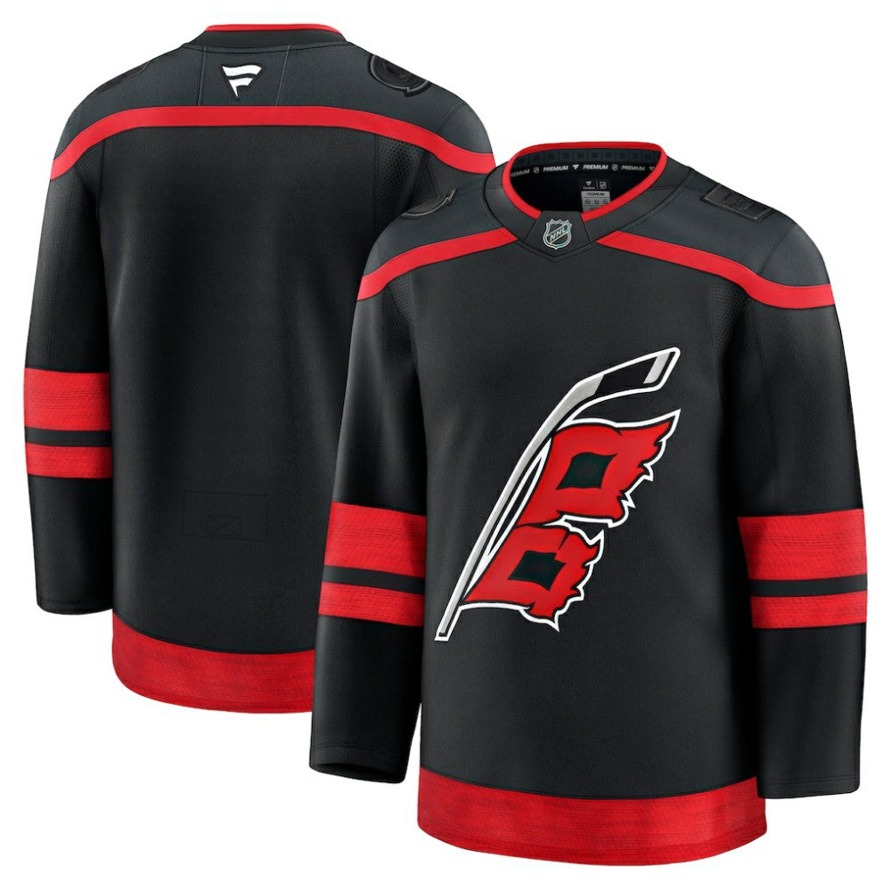 NHL Black Carolina Hurricanes Fanatics Home Premium Jersey