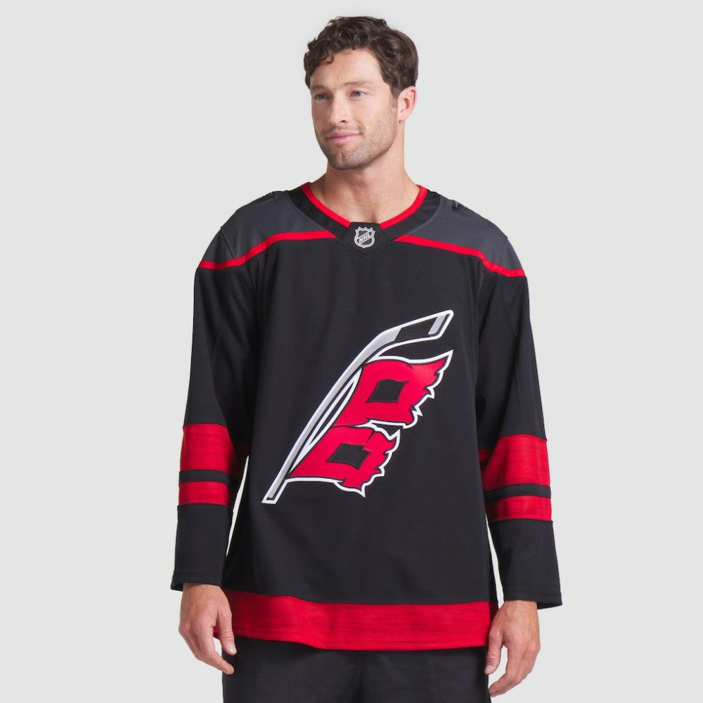 NHL Black Carolina Hurricanes Fanatics Home Premium Jersey