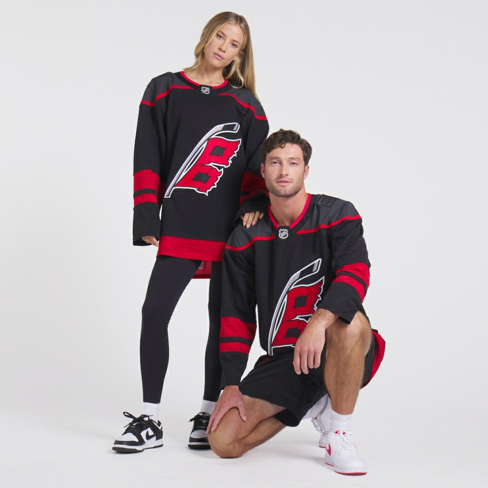 NHL Black Carolina Hurricanes Fanatics Home Premium Jersey