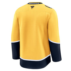 NHL Yellow Nashville Predators Fanatics Home Premium Jersey