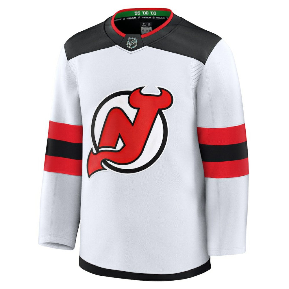 NHL White New Jersey Devils Fanatics Away Premium Jersey
