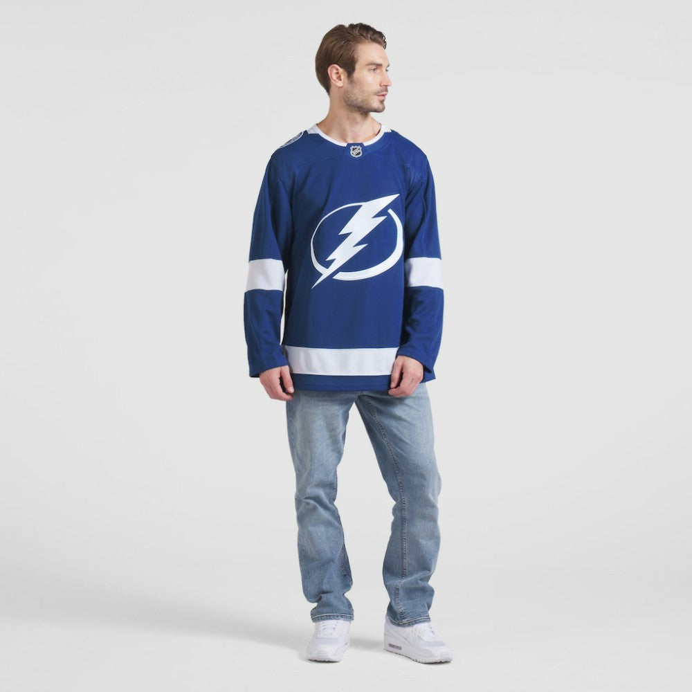 NHL Blue Tampa Bay Lightning Fanatics Home Premium Jersey
