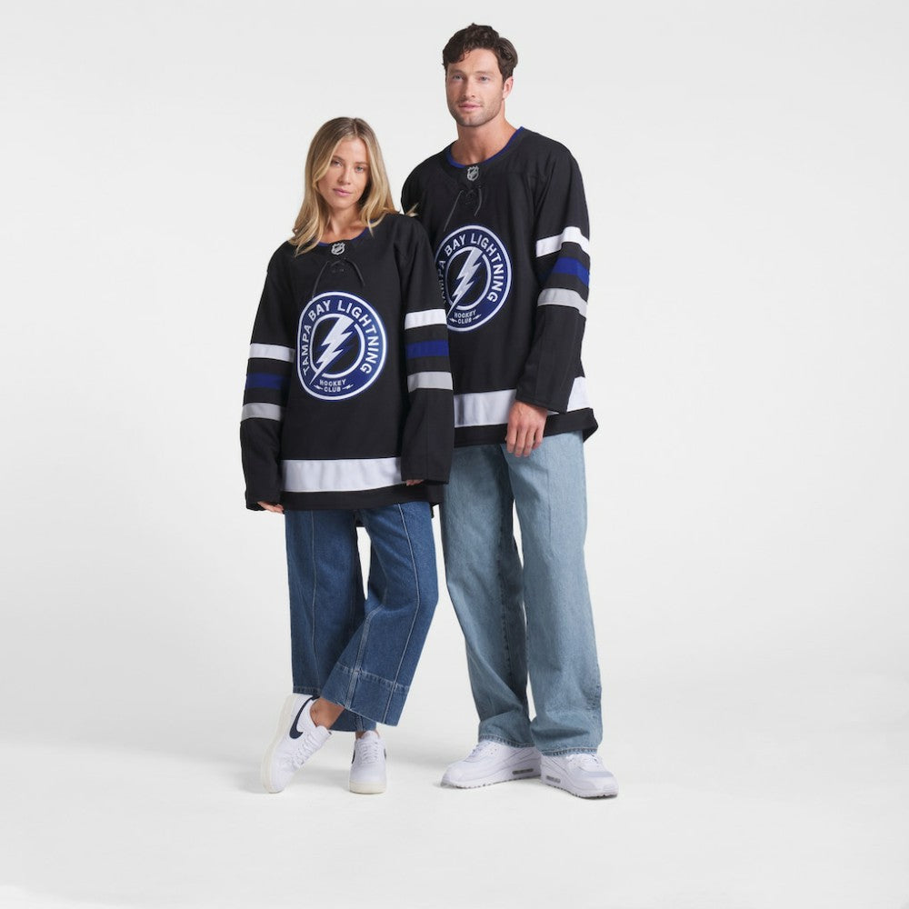 NHL Black Tampa Bay Lightning Fanatics Alternate Premium Jersey