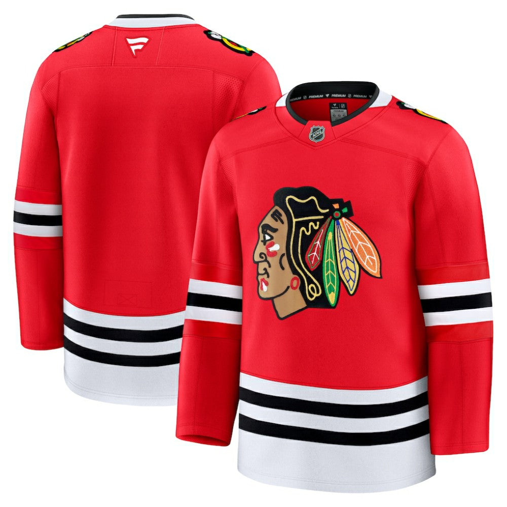 NHL Red Chicago Blackhawks Fanatics Home Premium Jersey