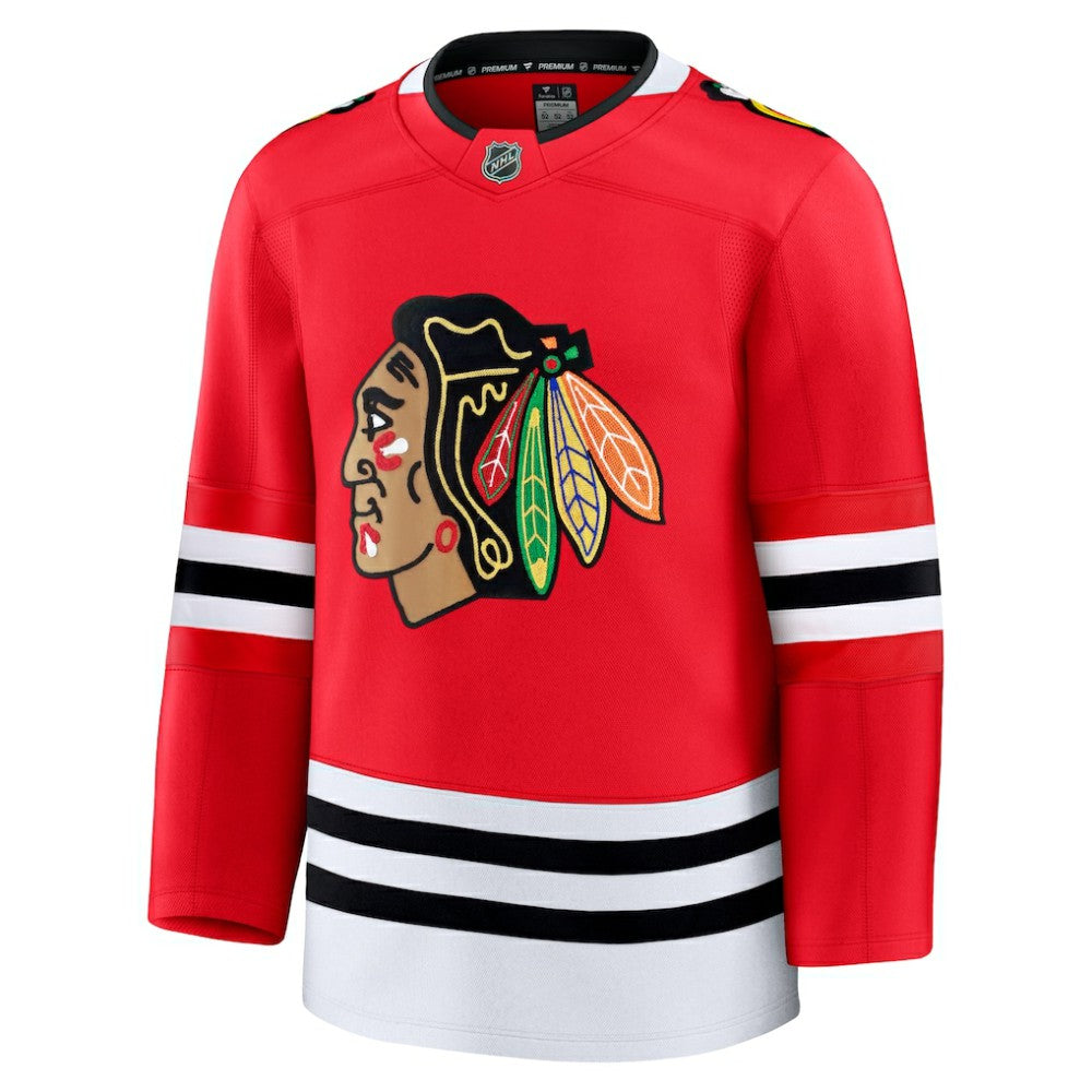 NHL Red Chicago Blackhawks Fanatics Home Premium Jersey