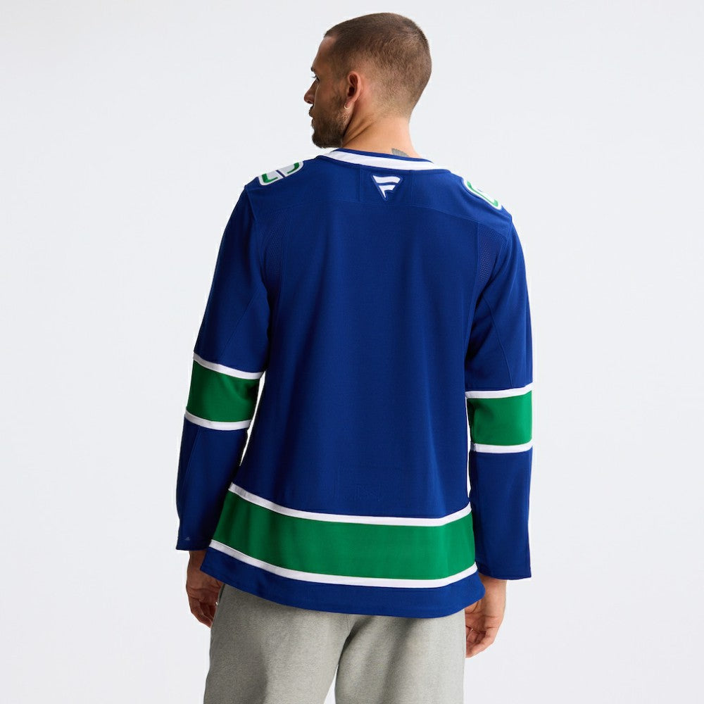 NHL Blue Vancouver Canucks Fanatics Home Premium Jersey