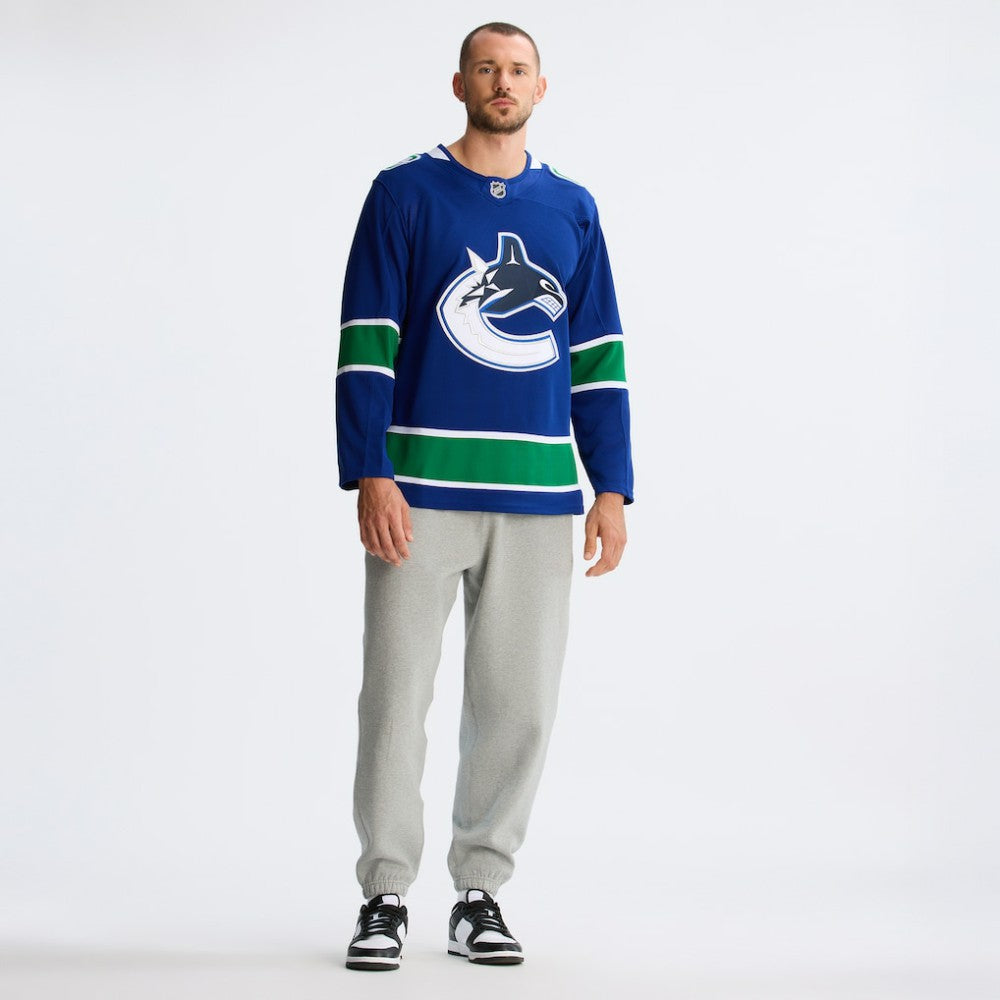 NHL Blue Vancouver Canucks Fanatics Home Premium Jersey
