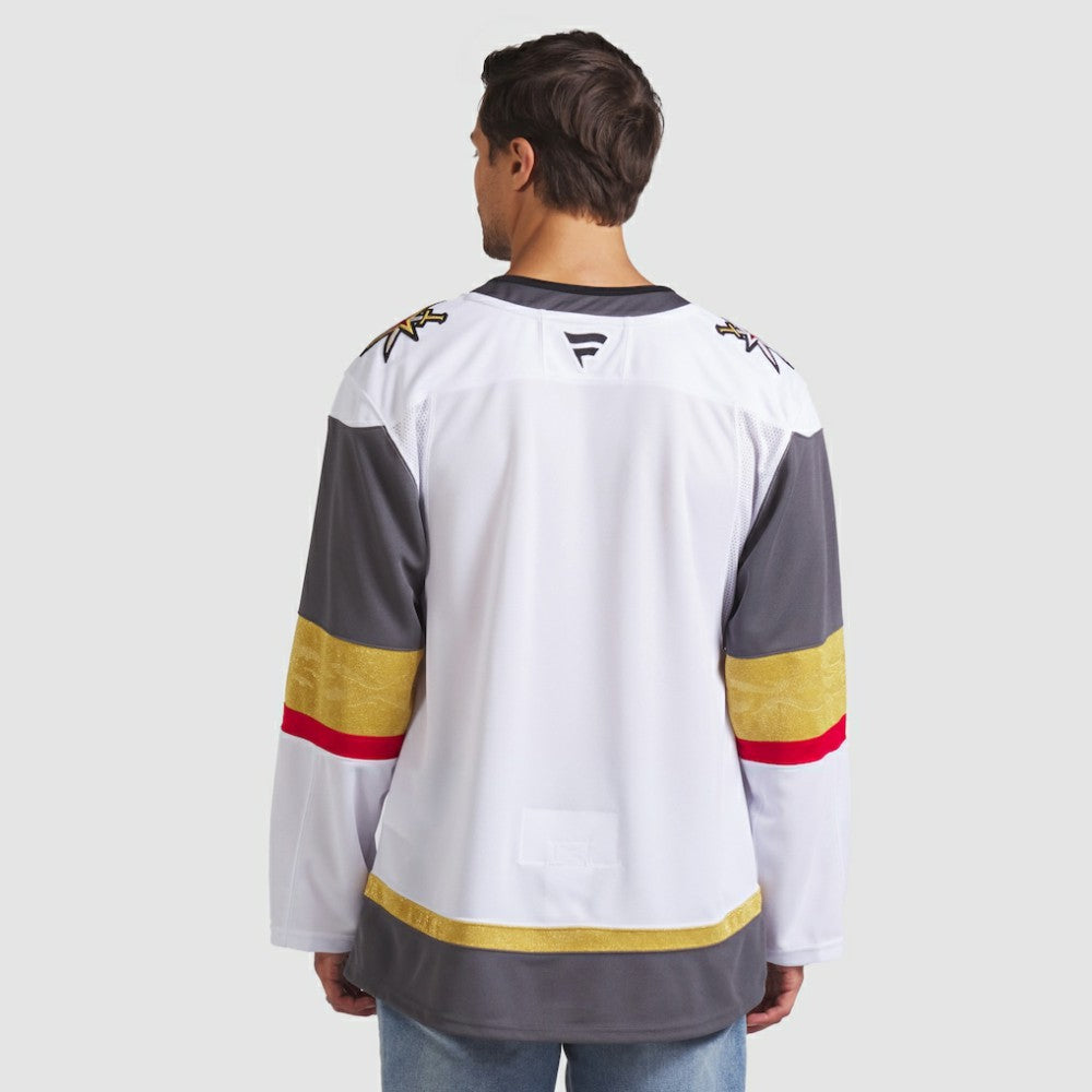 NHL White Vegas Golden Knights Fanatics Away Premium Jersey