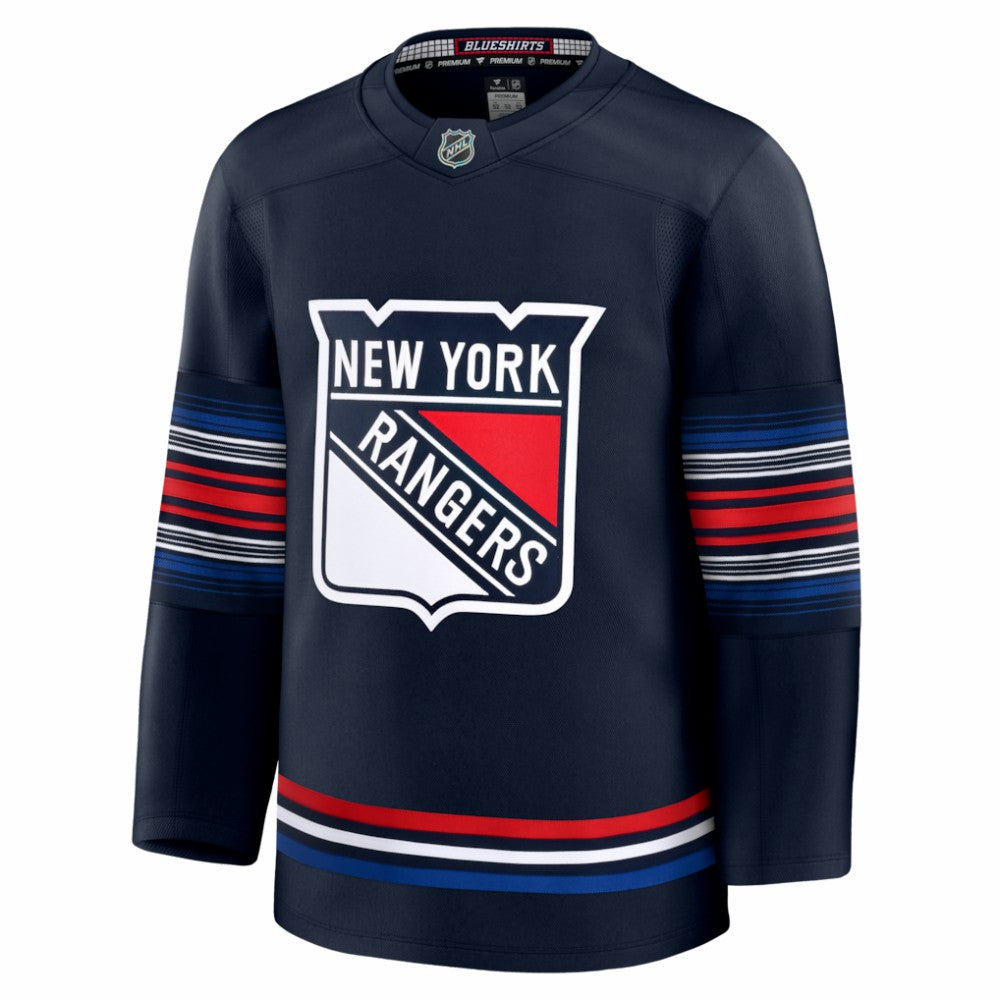 NHL Navy New York Rangers Fanatics Alternate Premium Jersey