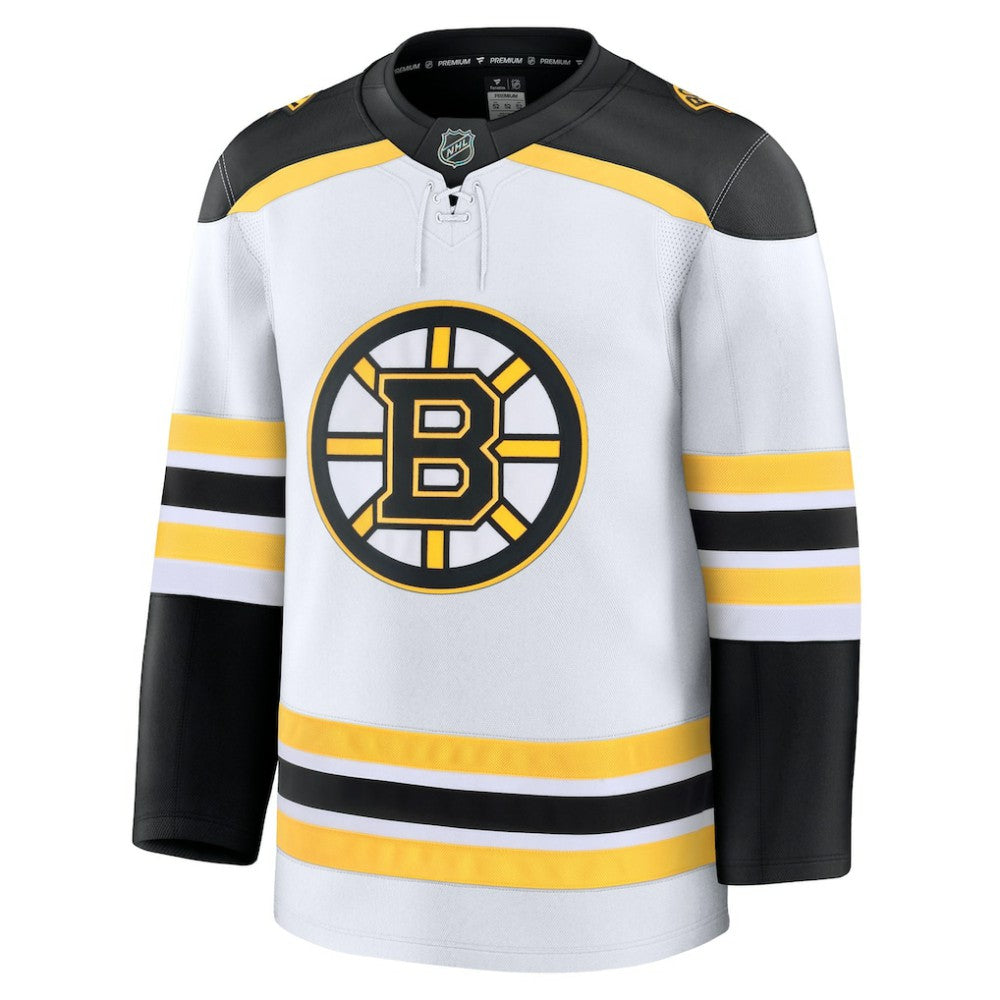 NHL White Boston Bruins Fanatics Away Premium Jersey