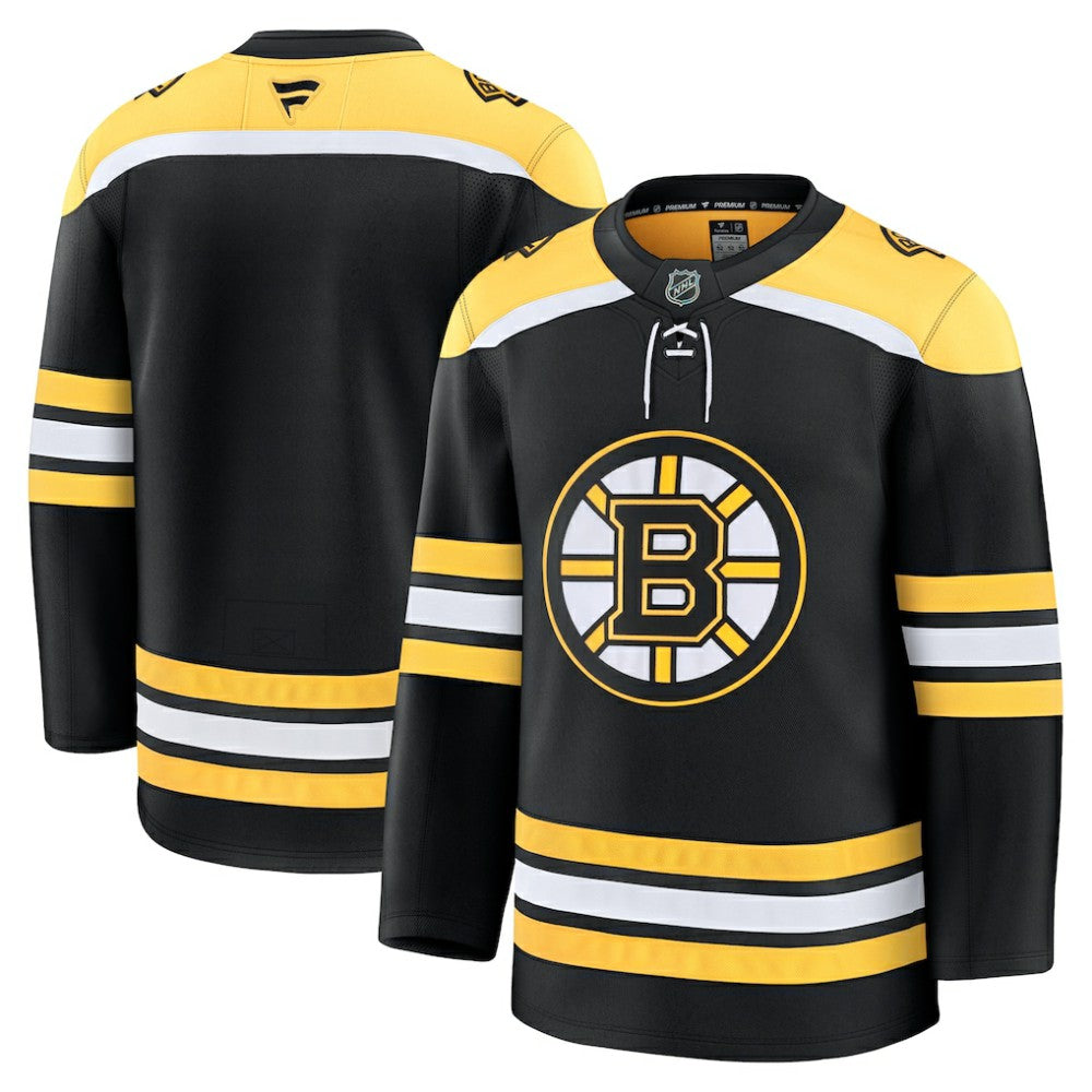 NHL Black Boston Bruins Fanatics Home Premium Jersey