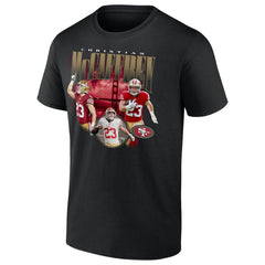 Christian McCaffrey  Notorious Player Graphic T-Shirt - San Francisco 49ers