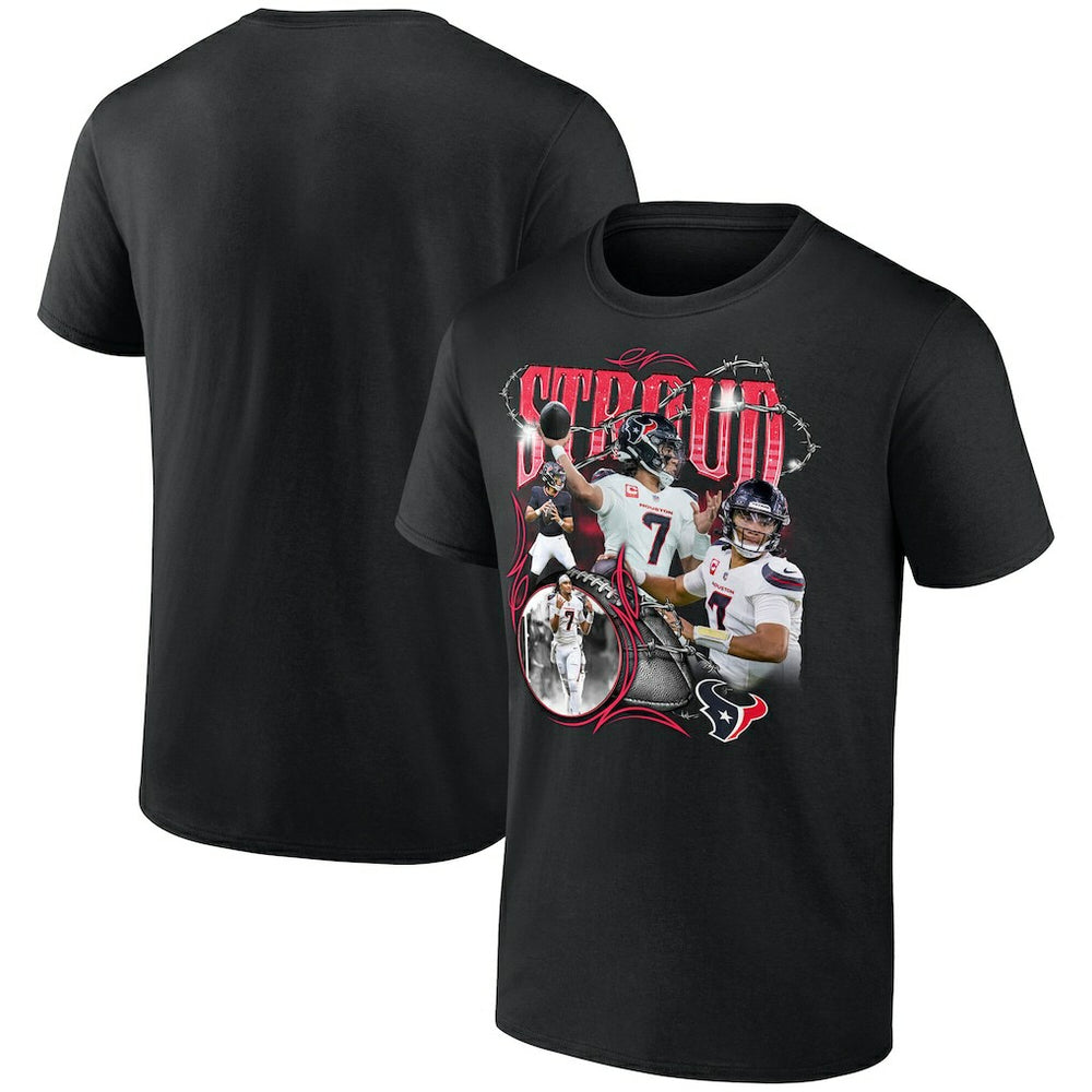 C.J. Stroud  Notorious Player Graphic T-Shirt - Houston Texans