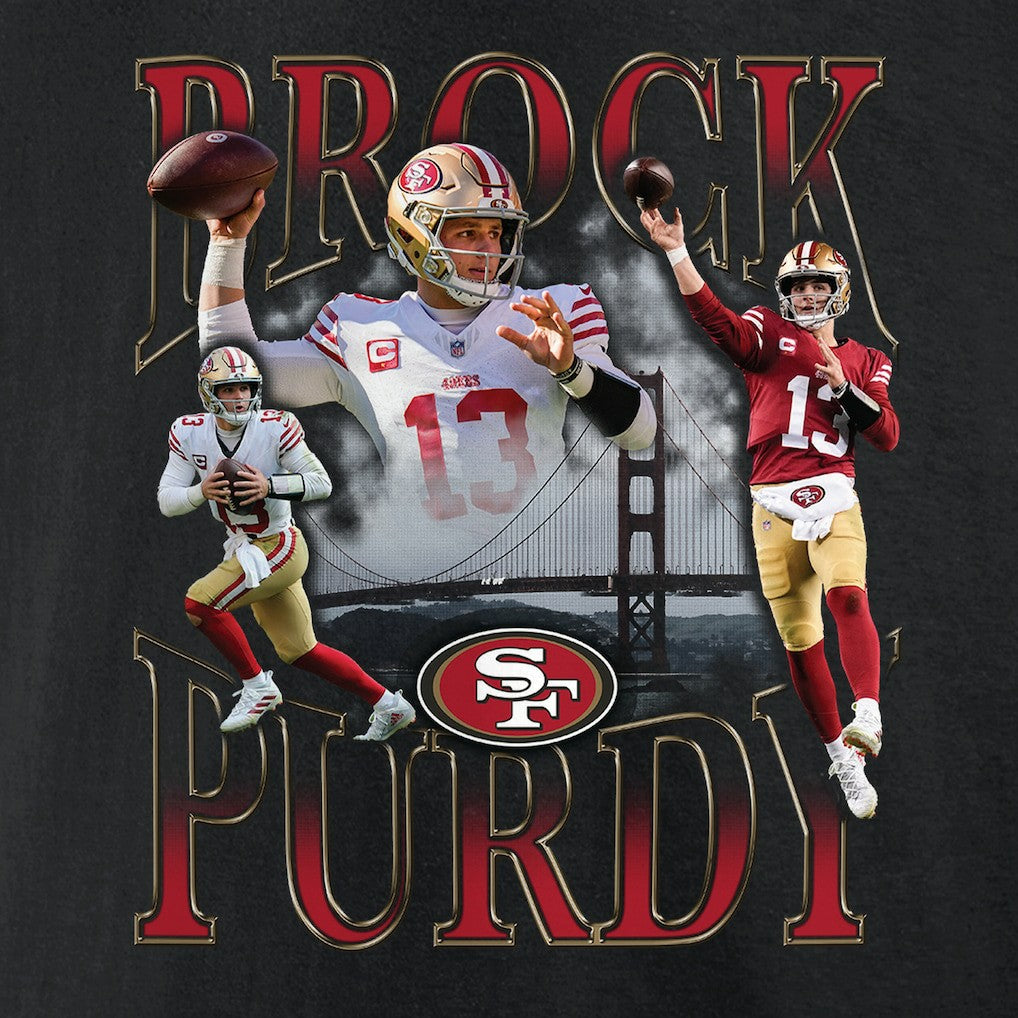 Brock Purdy  Notorious Player Graphic T-Shirt - San Francisco 49ers