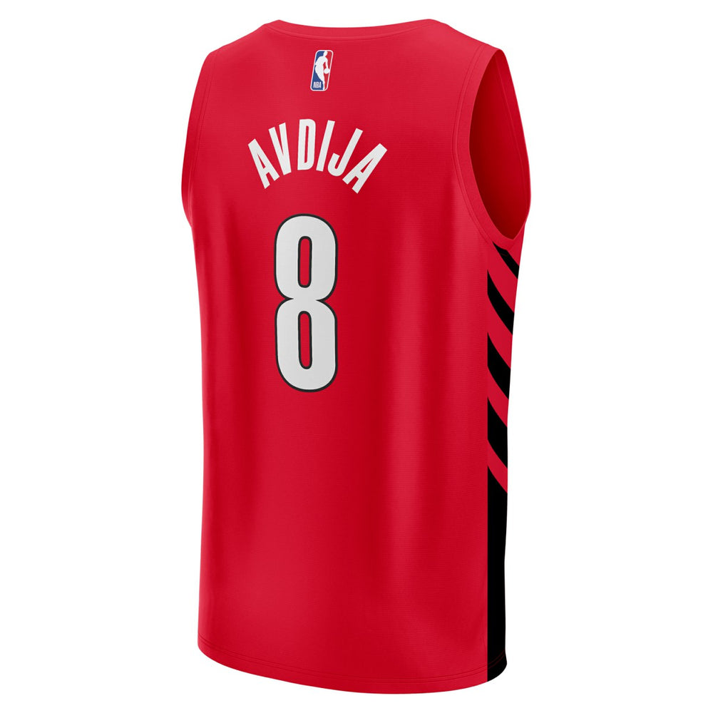 NBA Deni Avdija Portland Trail Blazers Fast Break Player Jersey
