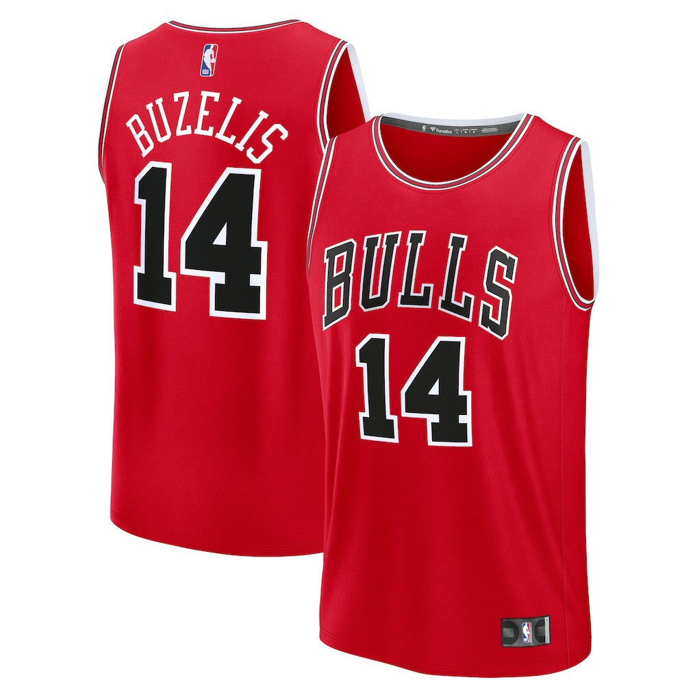 NBA Matas Buzelis Chicago Bulls Fast Break Replica Player Jersey sale