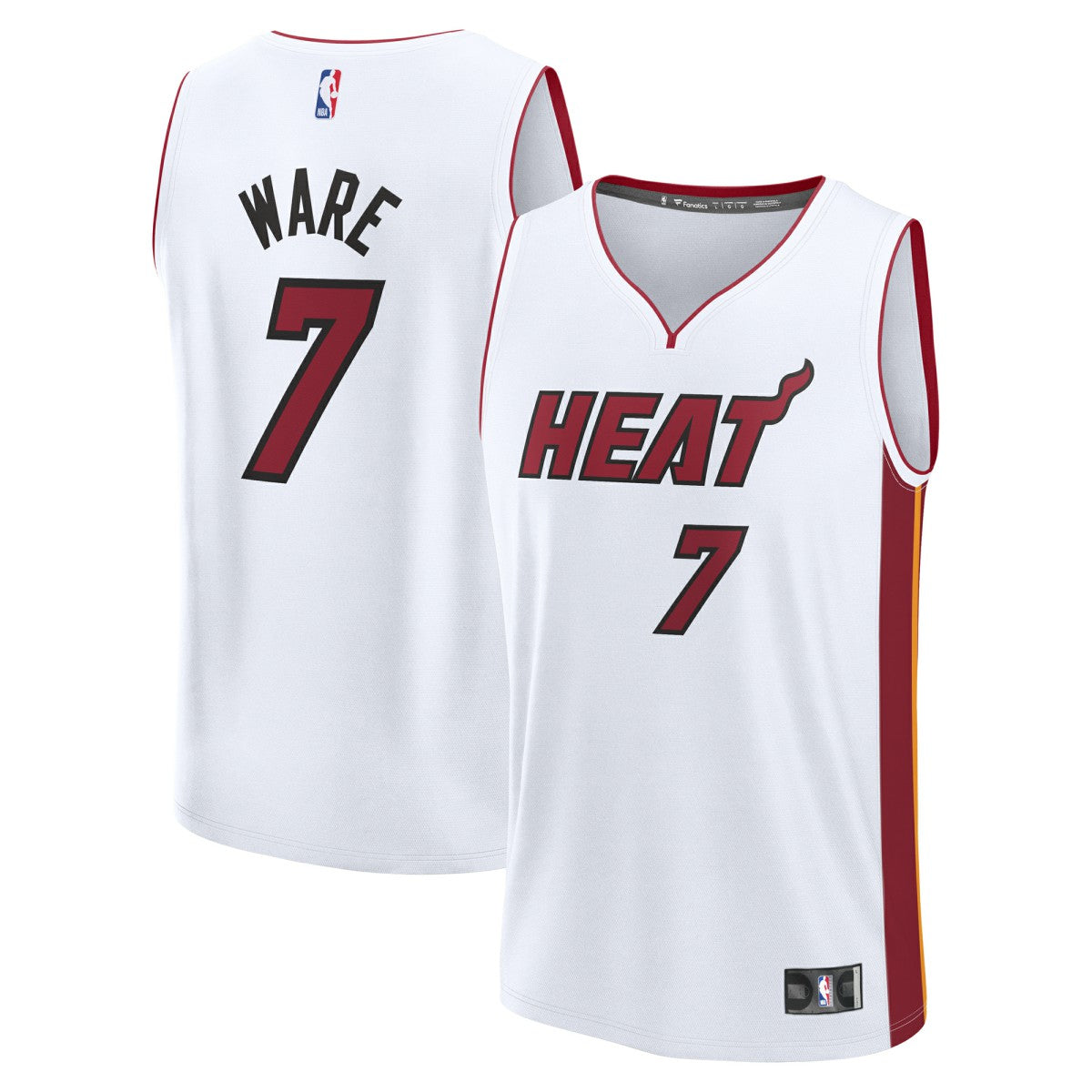 NBA Kel'el Ware Miami Heat Youth Fast Break Replica Player Jersey