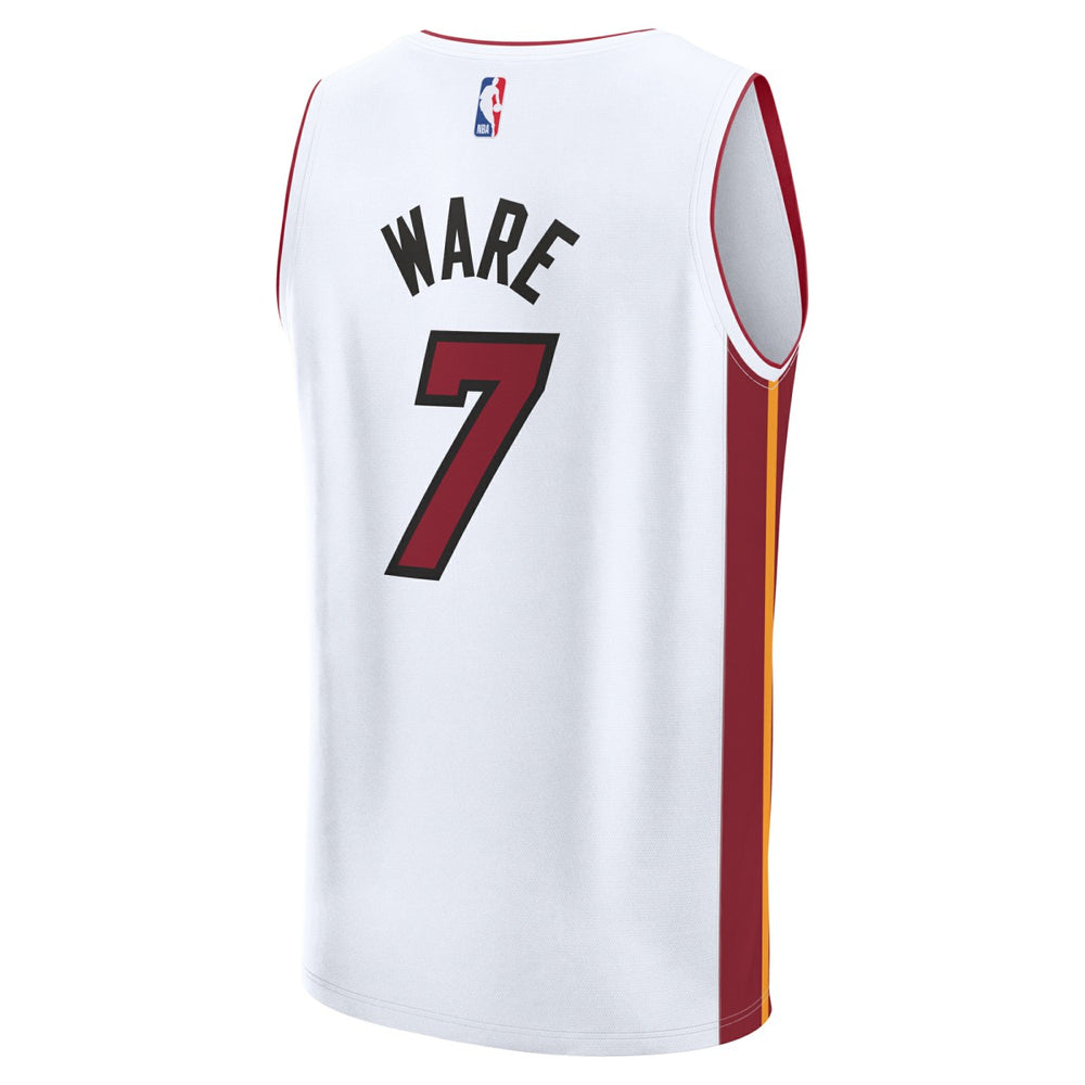 NBA Kel'el Ware Miami Heat Youth Fast Break Replica Player Jersey