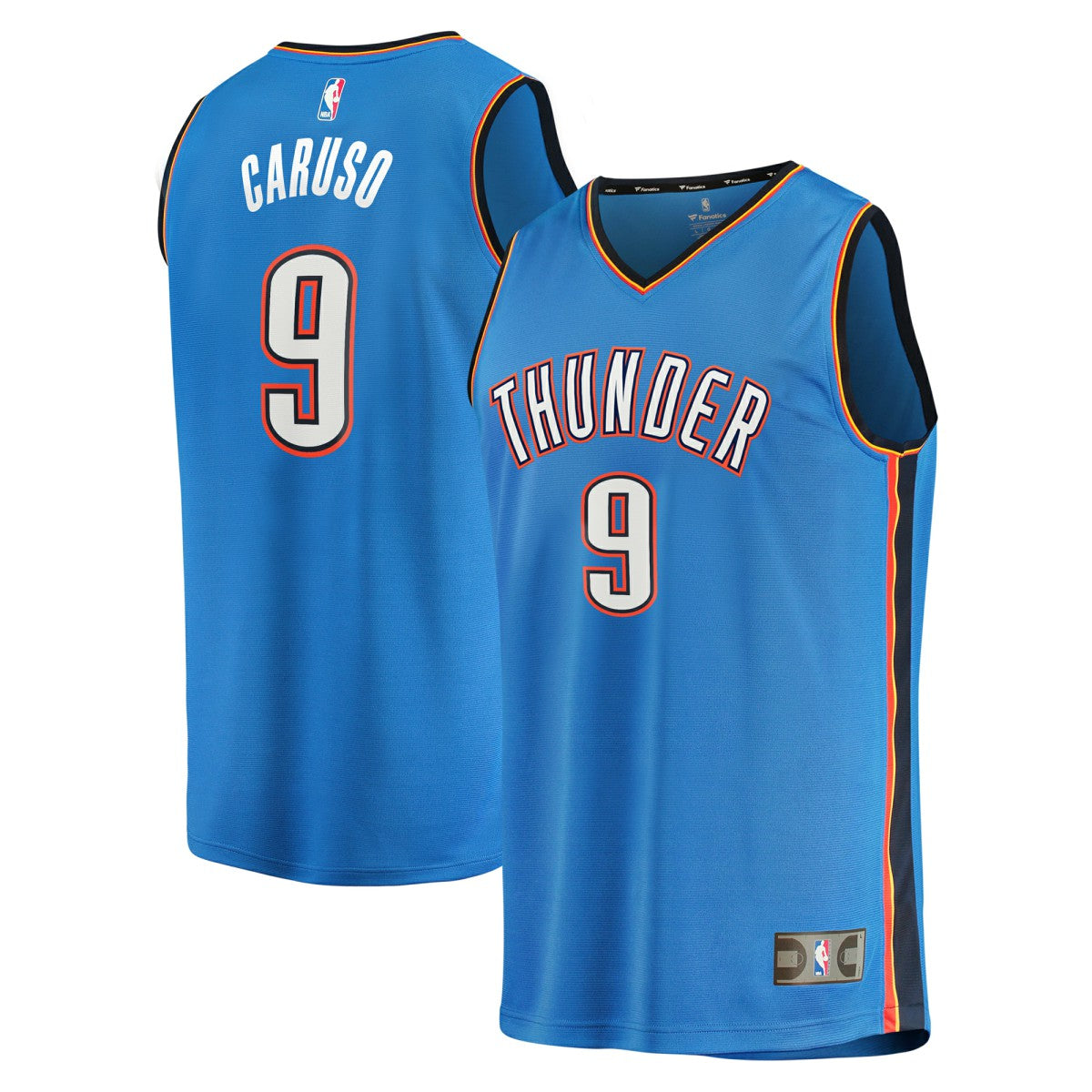 NBA Alex Caruso Oklahoma City Thunder Fast Break Replica Player Jersey