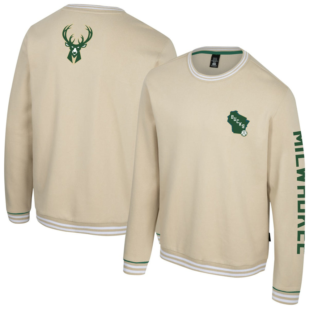 NBA Milwaukee Bucks Stadium Essentials Unisex Halftime Pullover Sweatshirt