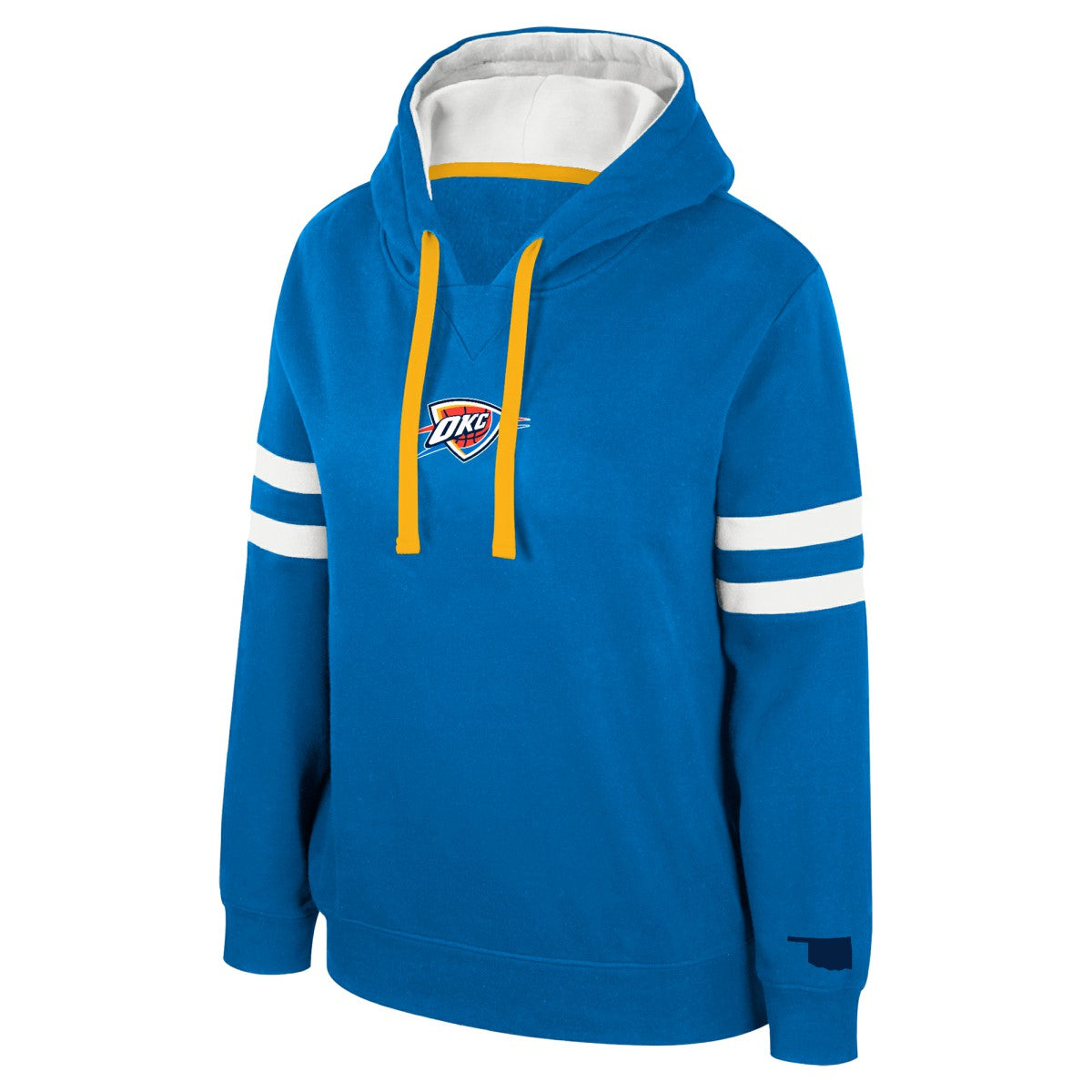 NBA Oklahoma City Thunder Stadium Essentials Women's Road Game Pullover Hoodie