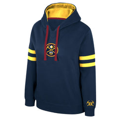 NBA Denver Nuggets Stadium Essentials Women's Road Game Pullover Hoodie sale