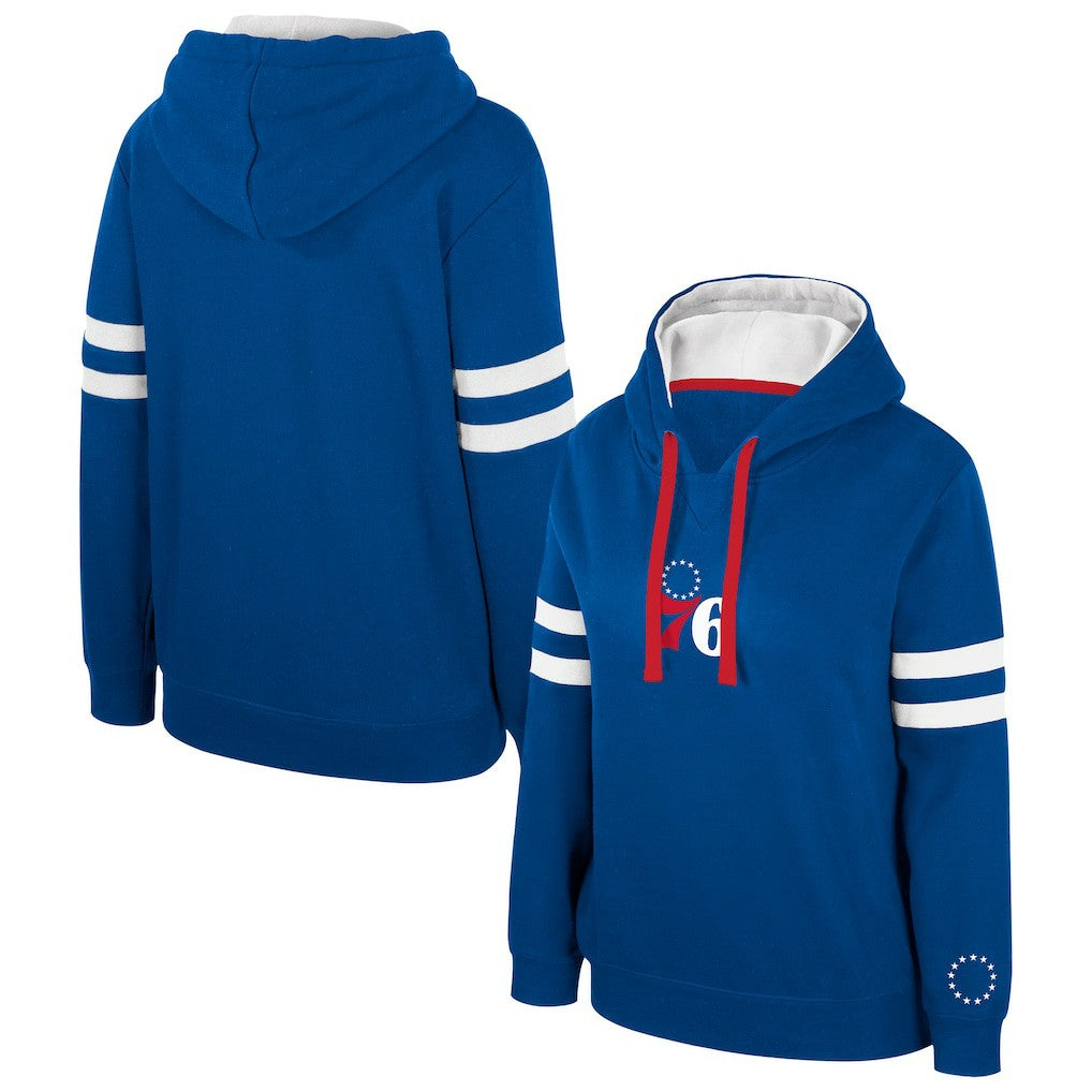 NBA Philadelphia 76ers Stadium Essentials Women's Road Game Pullover Hoodie