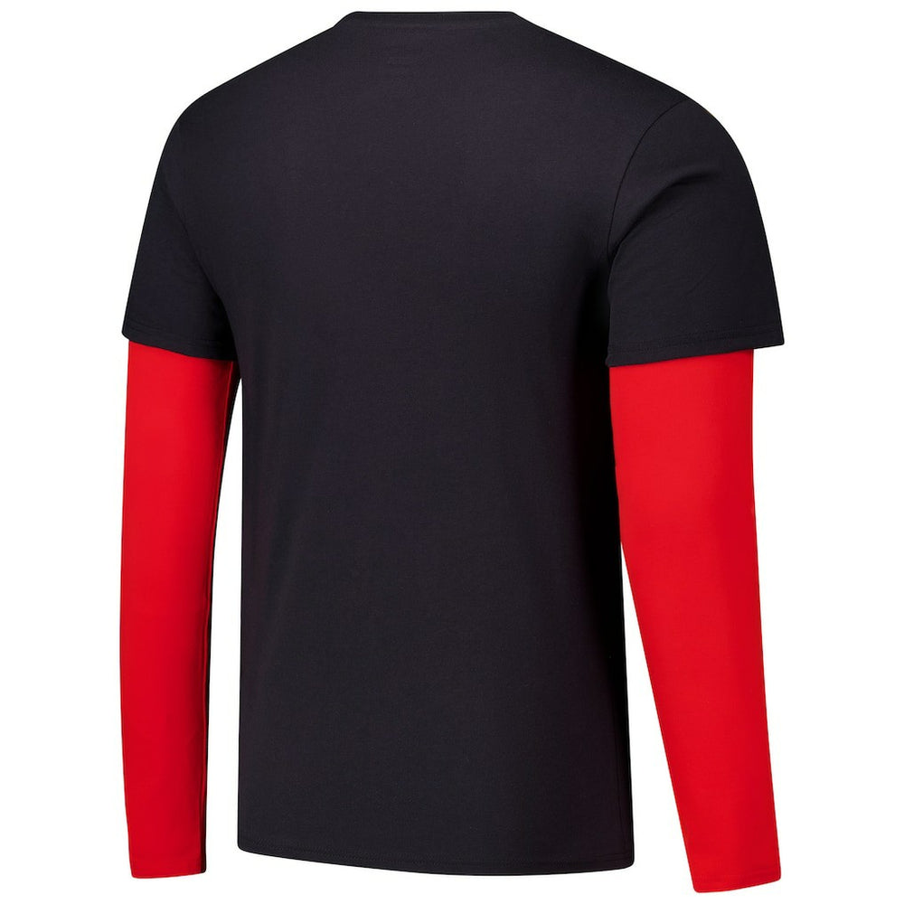 NBA Chicago Bulls Stadium Essentials Unisex Spectator Twofer Long Sleeve T-Shirt sale