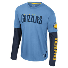 NBA Memphis Grizzlies Stadium Essentials Unisex Spectator 2fer Long Sleeve T-Shirt