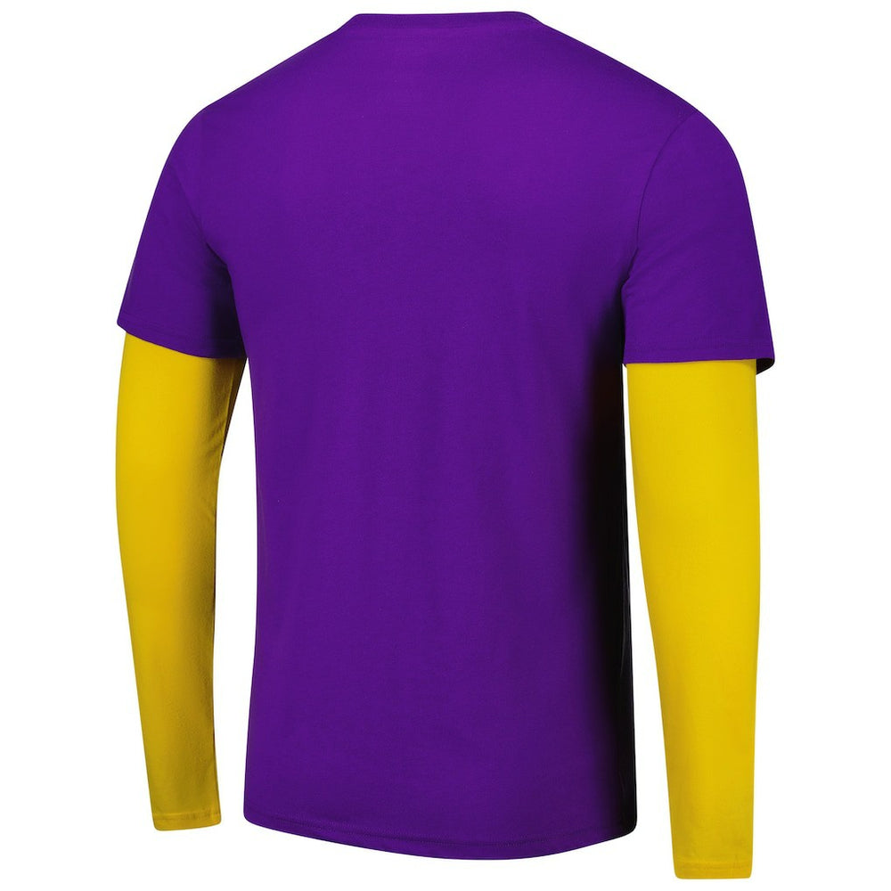 NBA Los Angeles Lakers Stadium Essentials Unisex Spectator 2fer Long Sleeve T-Shirt