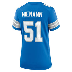 Ben Niemann  Women's Team Game Jersey - Detroit Lions