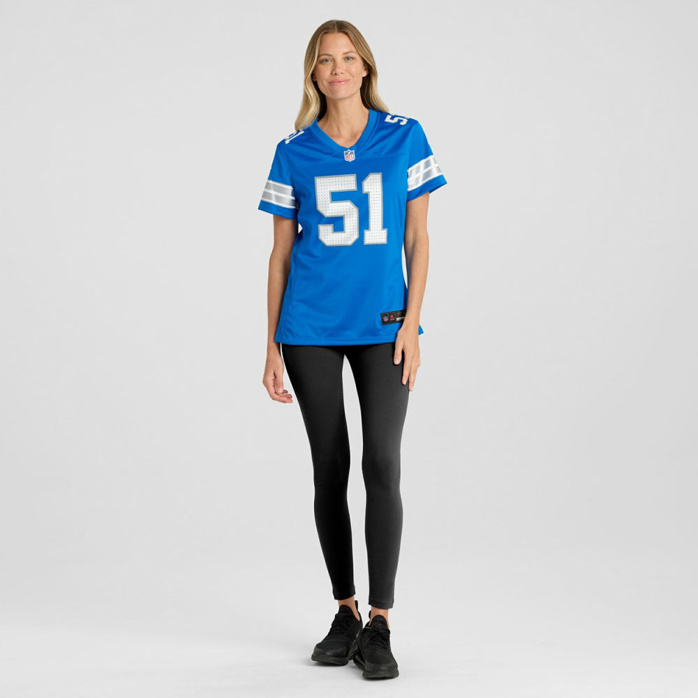 Ben Niemann  Women's Team Game Jersey - Detroit Lions