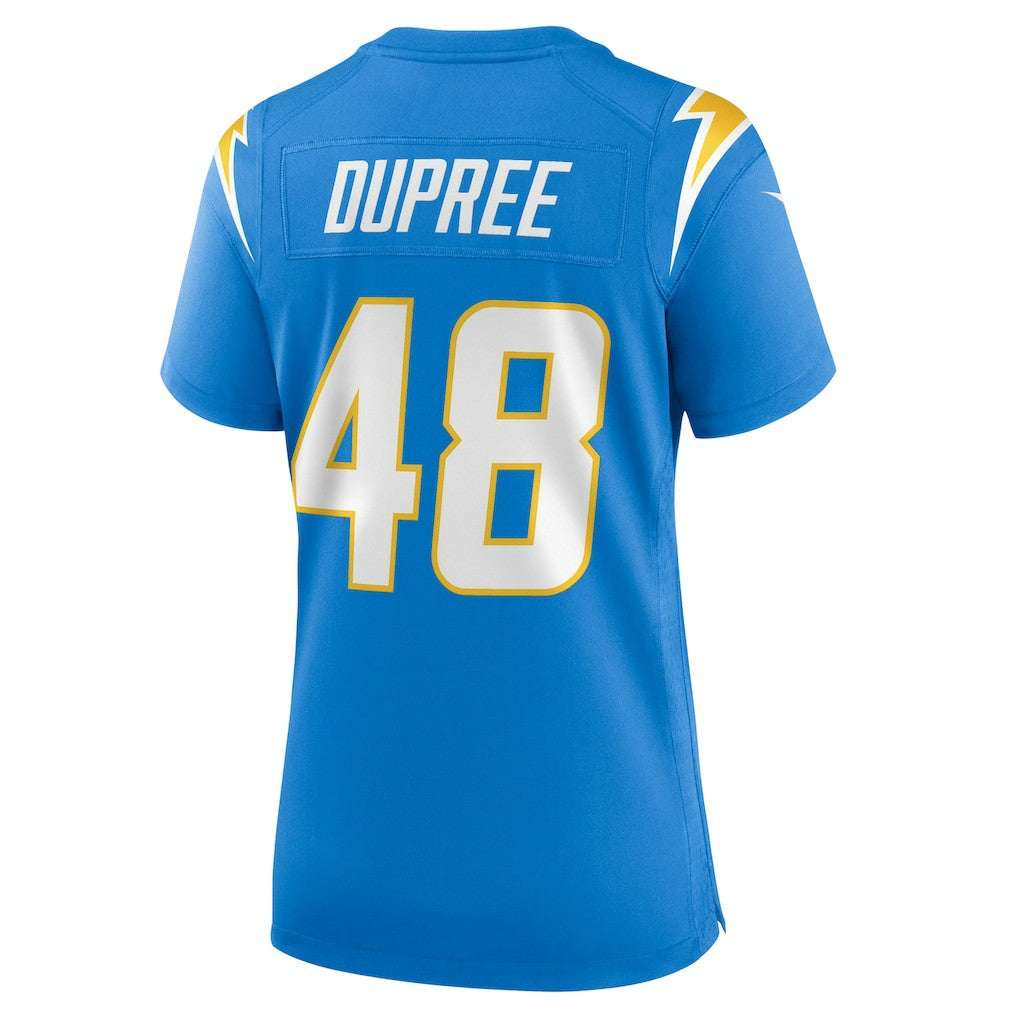 Bud Dupree  Women's Team Game Jersey - Los Angeles Chargers