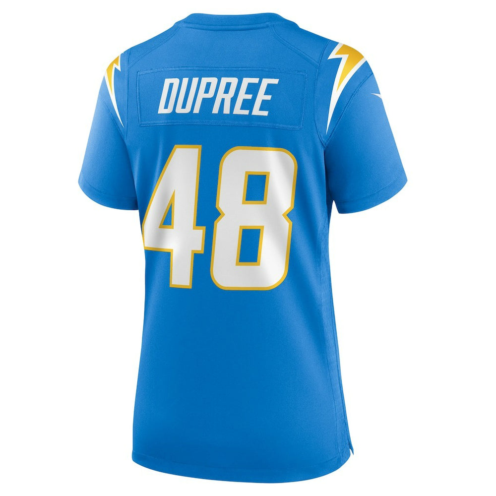 Bud Dupree  Women's Team Game Jersey - Los Angeles Chargers