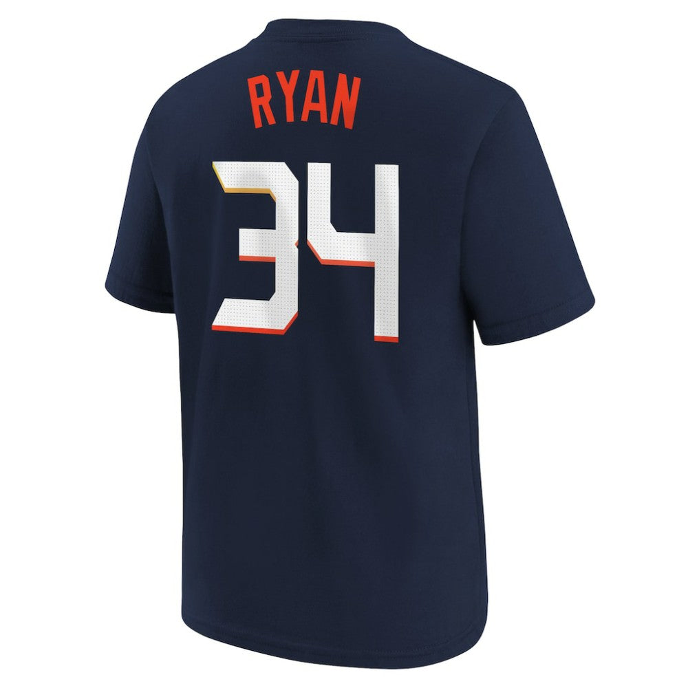 MLB Nolan Ryan Houston Astros Nike Youth Fuse City Connect Name & Number T-Shirt
