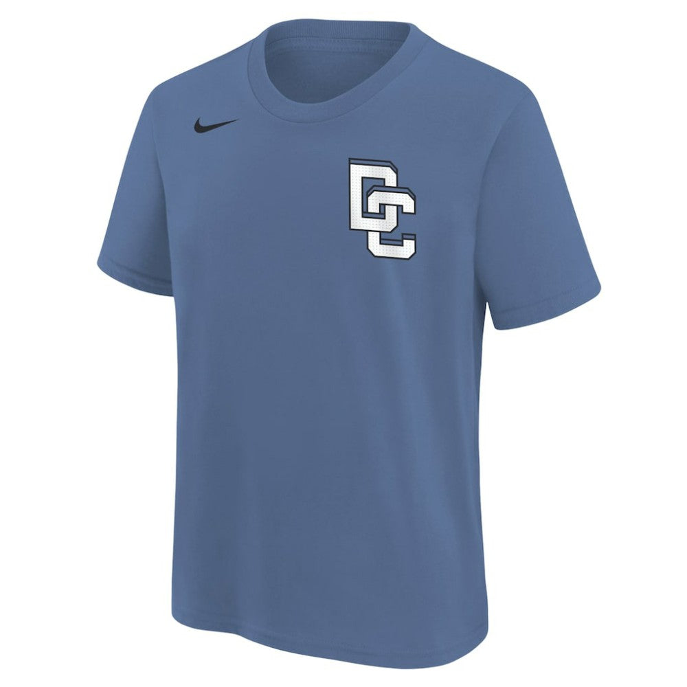 MLB CJ Abrams Washington Nationals Nike Youth Fuse City Connect Name & Number T-Shirt