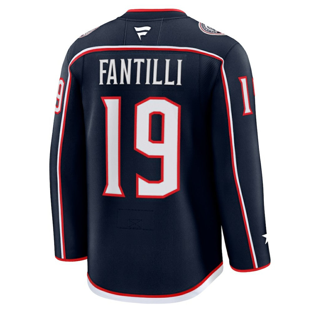 NHL Navy Adam Fantilli Columbus Blue Jackets Fanatics Home Premium Jersey