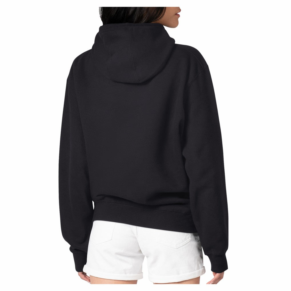 G-III 4Her by Carl Banks Women's Love Team Fleece Tri-Blend Pullover Hoodie - Detroit Lions